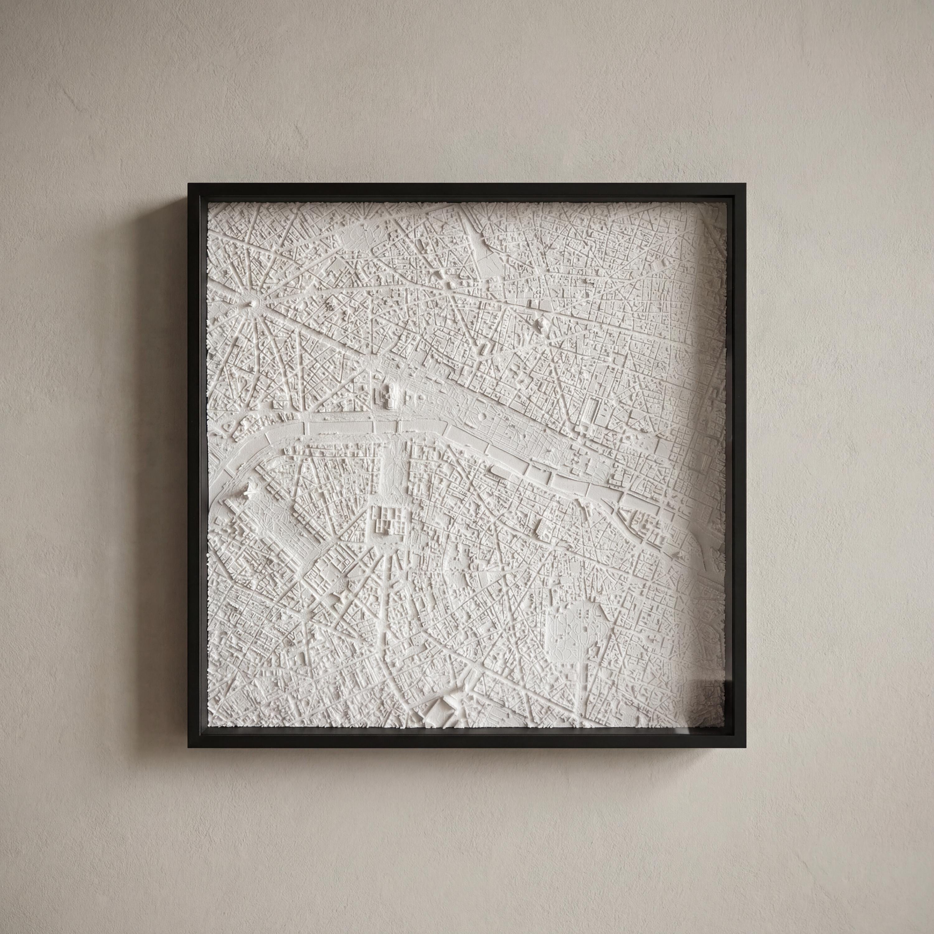 Paris City Relief (1:20,000)