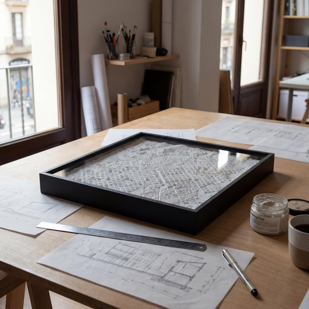 Barcelona City Relief(1:20,000)