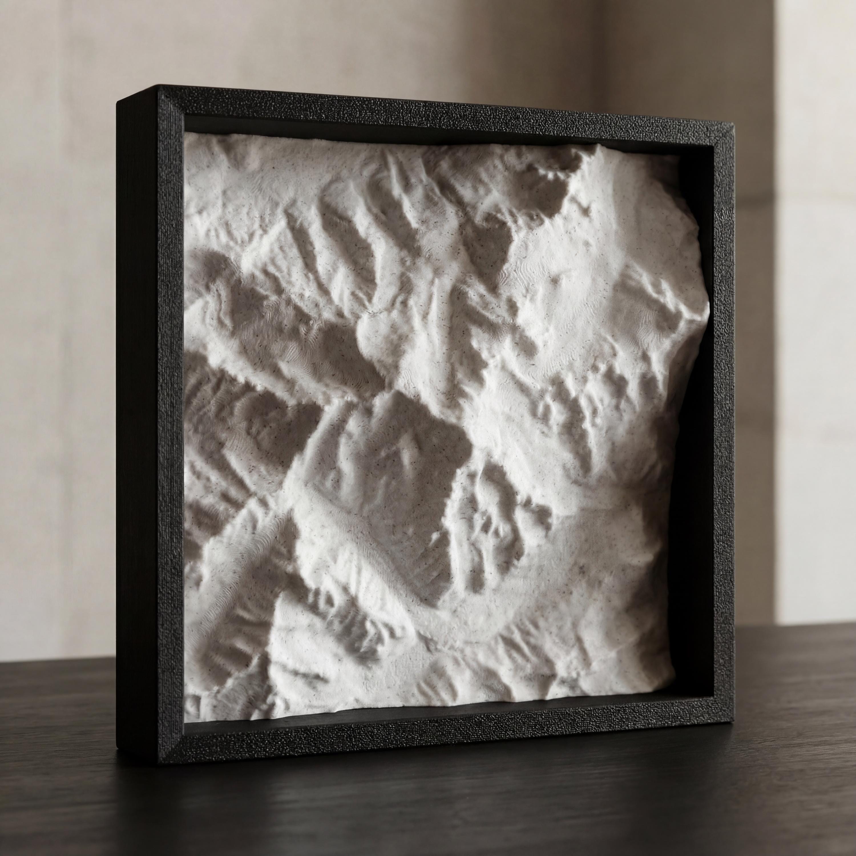 Mont Blanc Terrain Relief