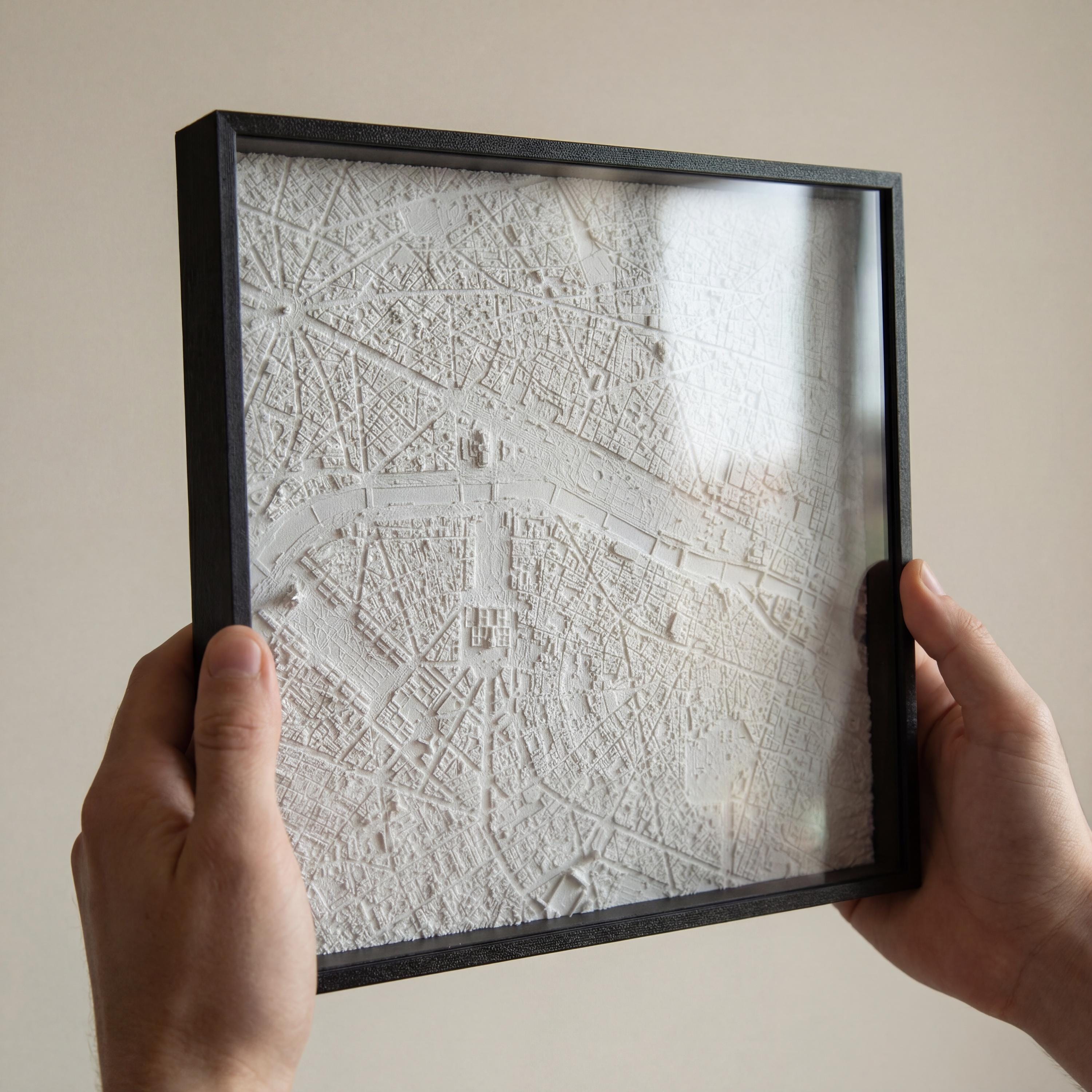 Paris City Relief (1:20,000)