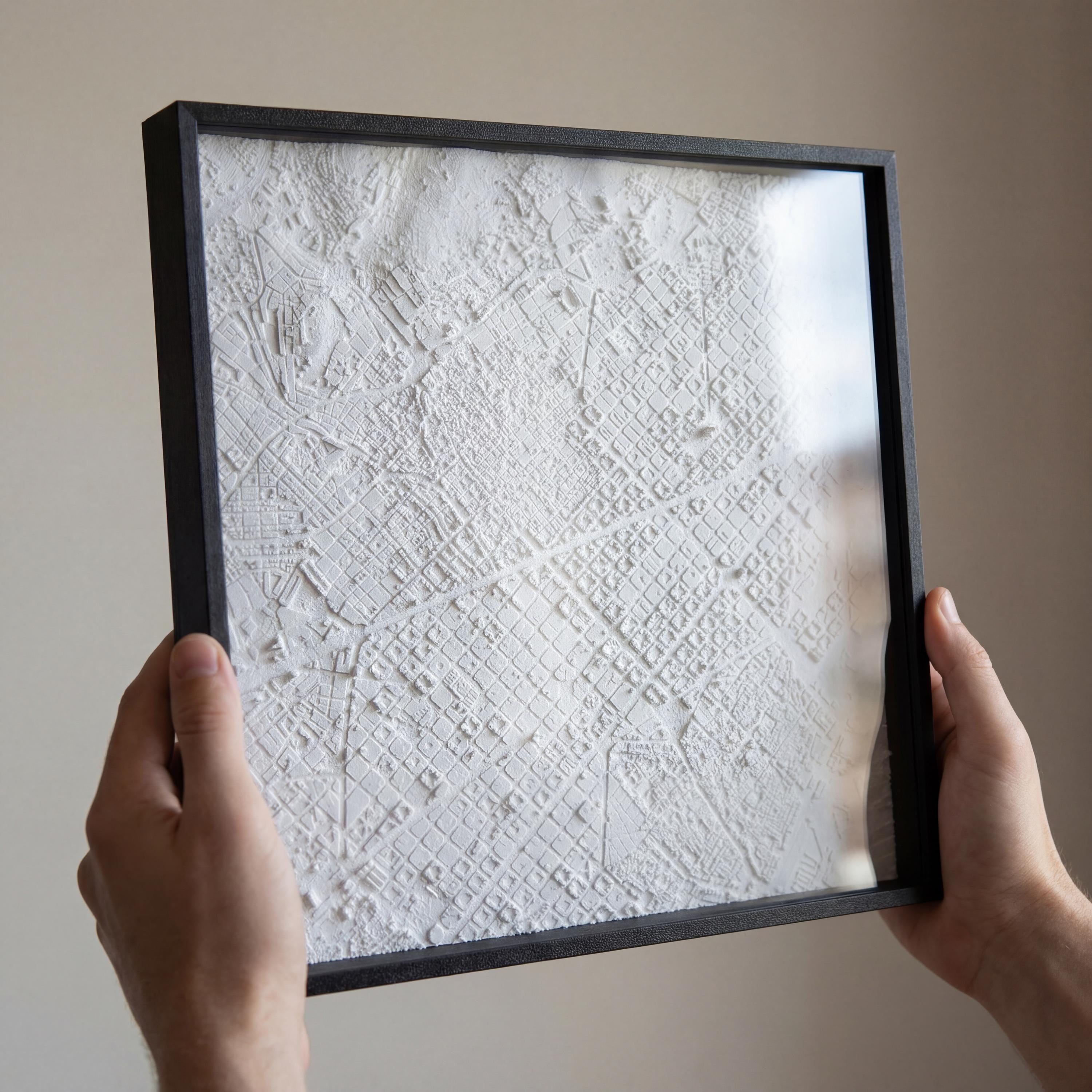 Barcelona City Relief(1:20,000)