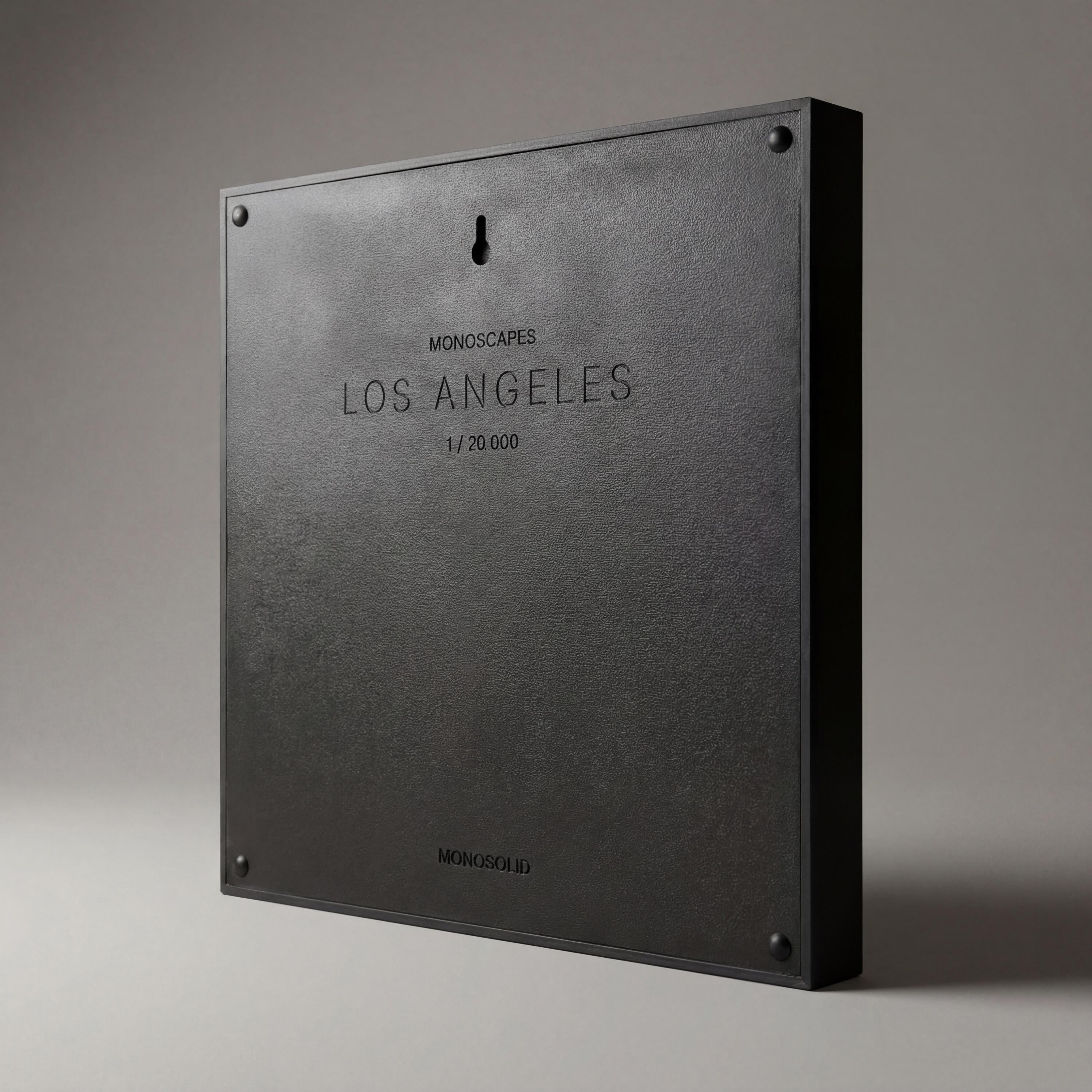 Los Angeles City Relief (1:20,000)