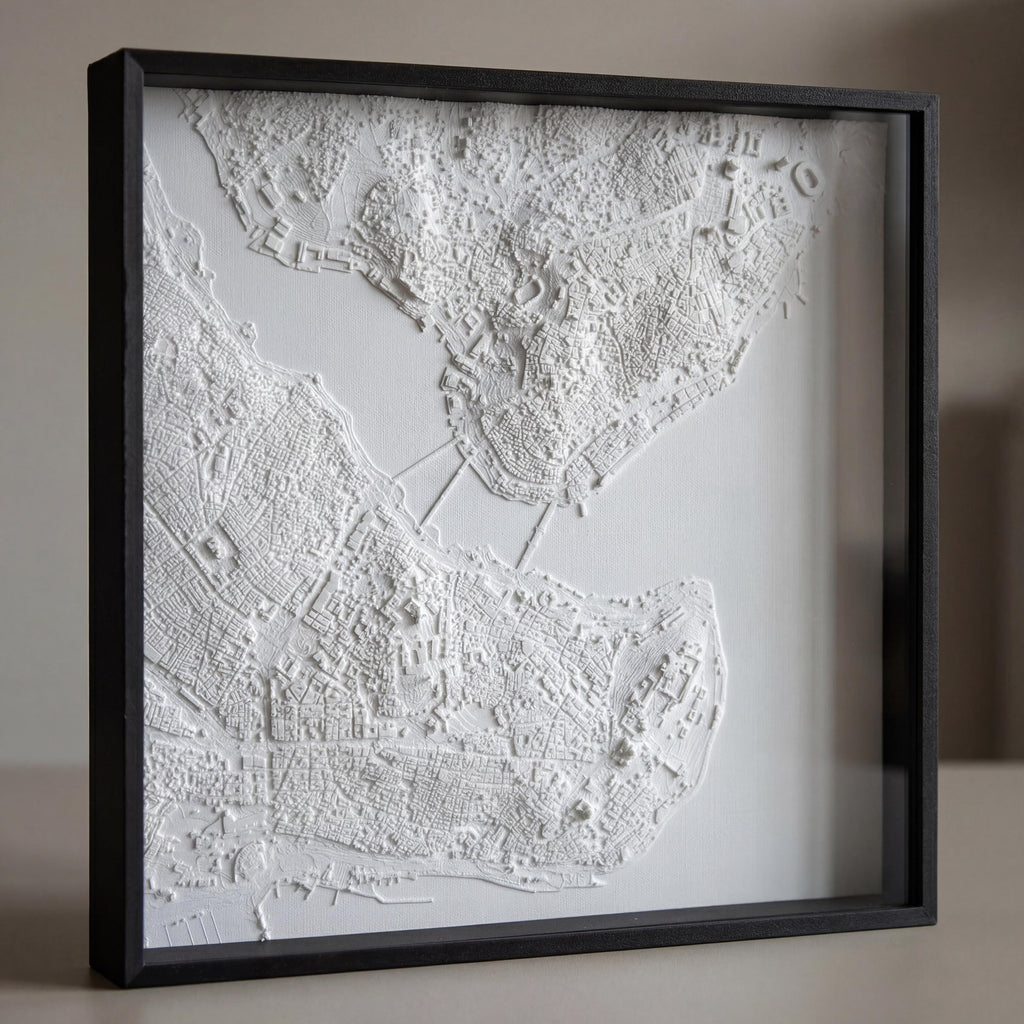 Istanbul City Relief (1:20,000)