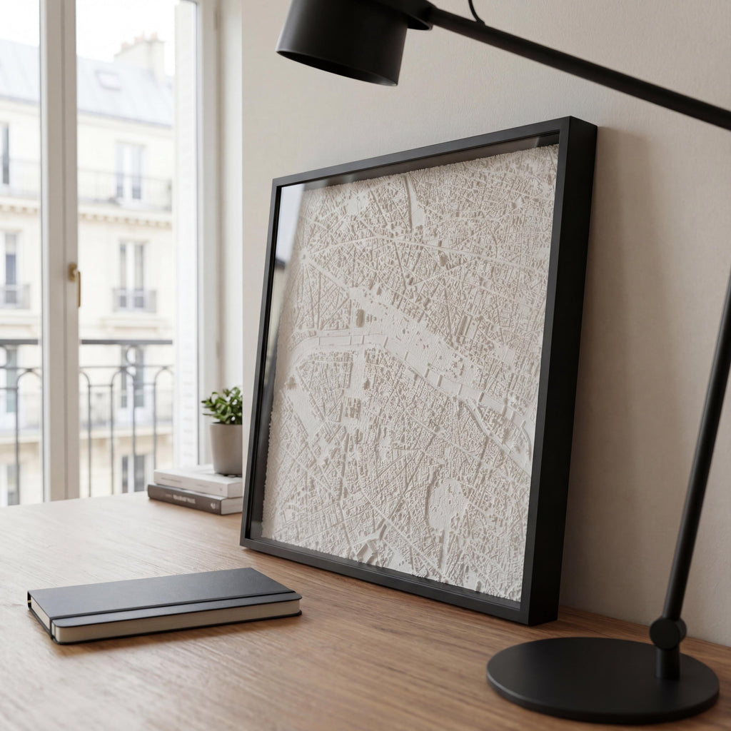 Paris City Relief (1:20,000)