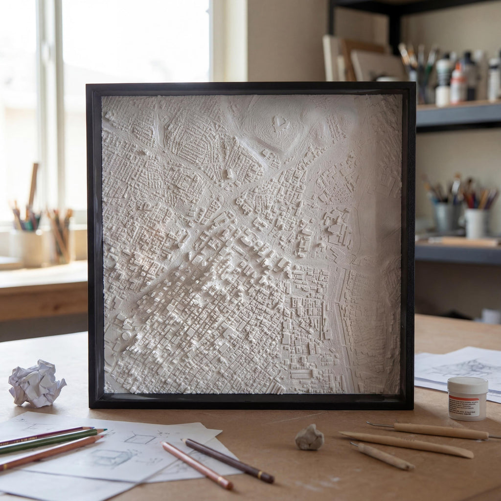 Los Angeles City Relief (1:20,000)