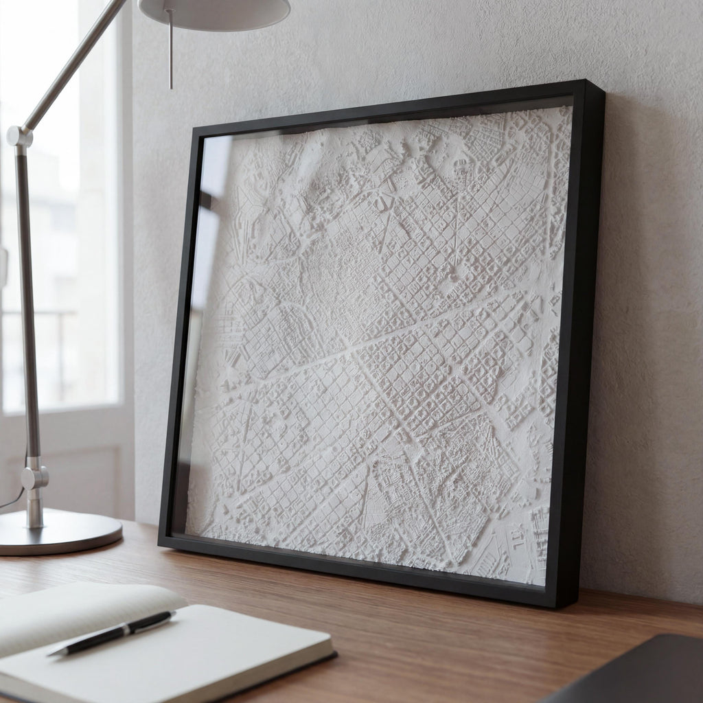 Barcelona City Relief(1:20,000)