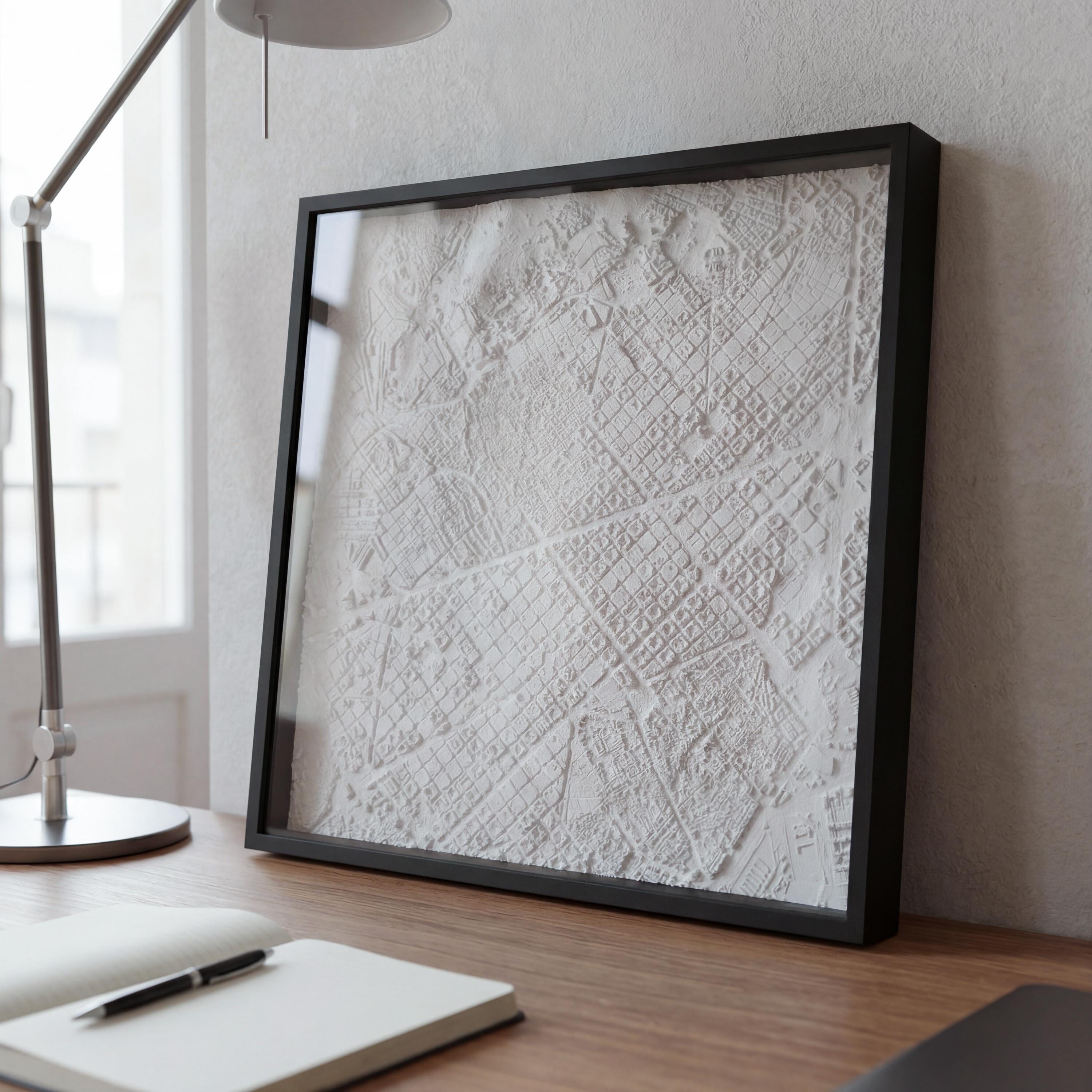 Barcelona City Relief(1:20,000)