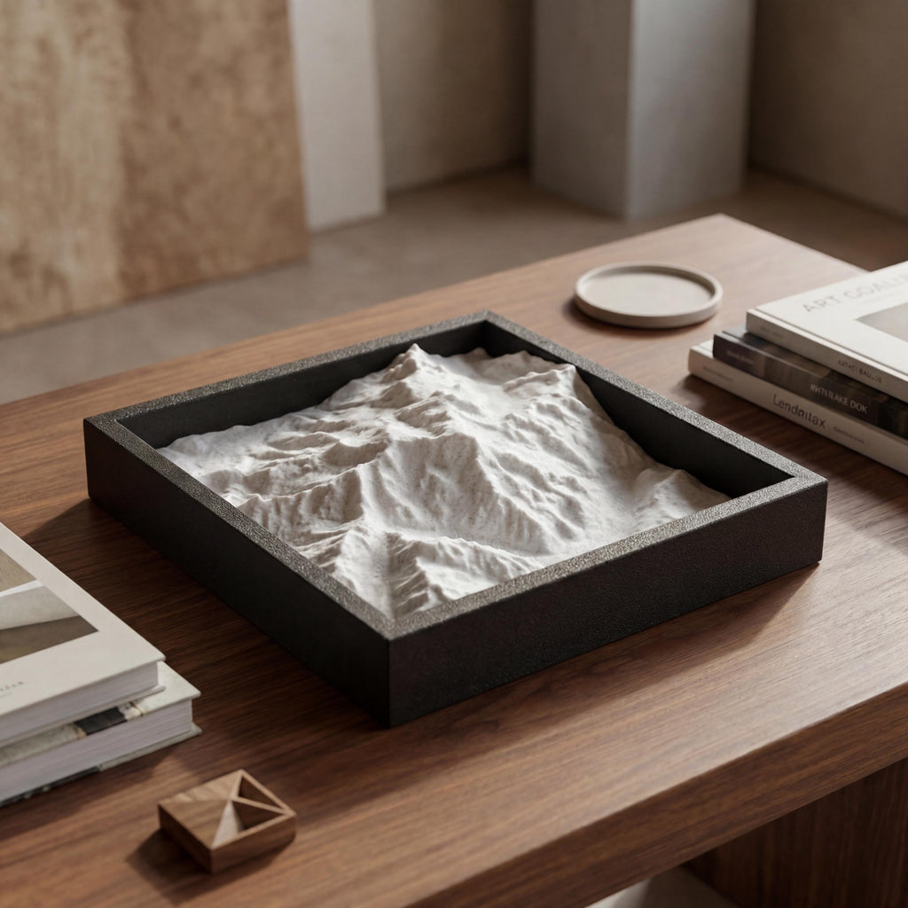 Mont Blanc Terrain Relief