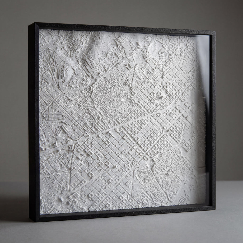 Barcelona City Relief(1:20,000)