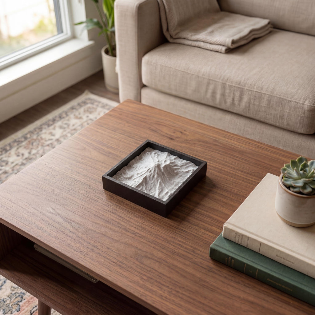 Mount Rainier Terrain Relief