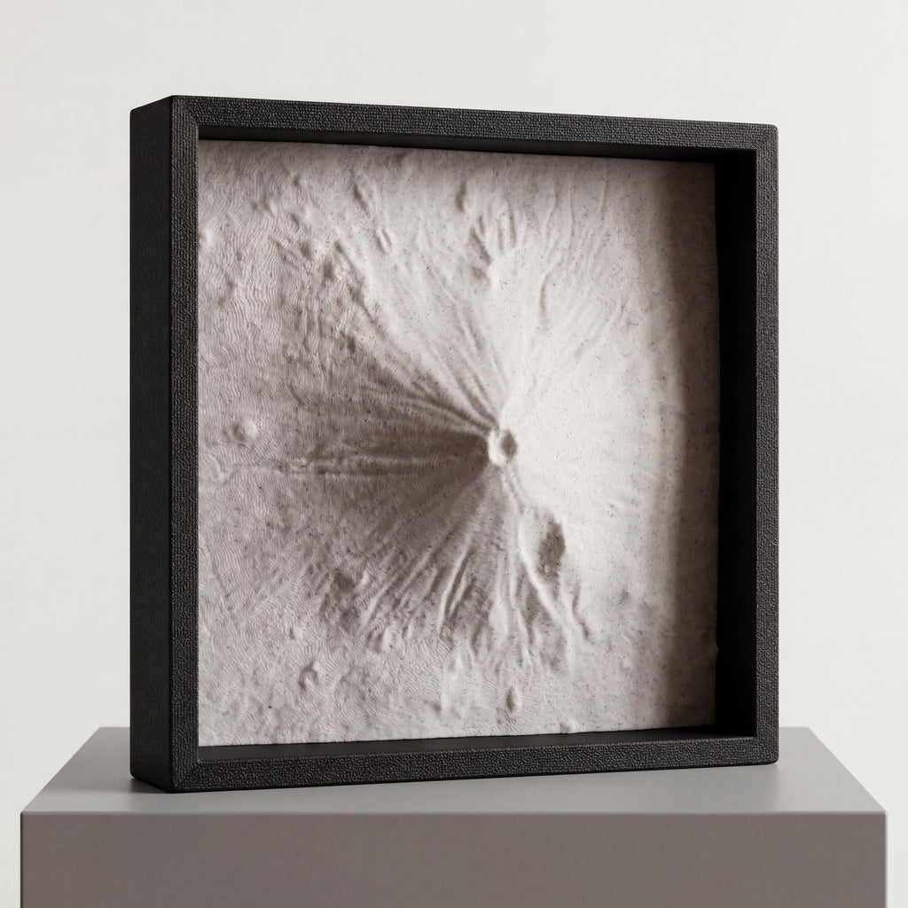 Mount Fuji Terrain Relief