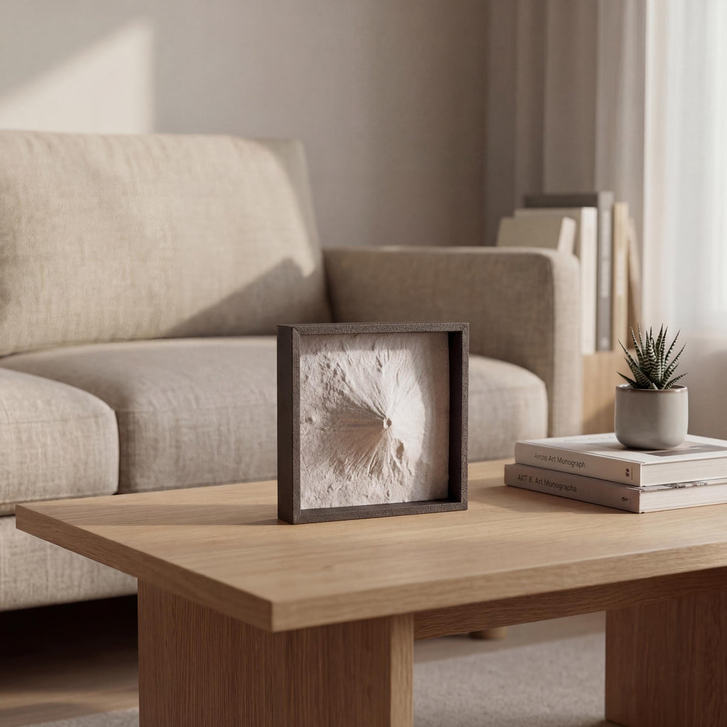 Mount Fuji Terrain Relief