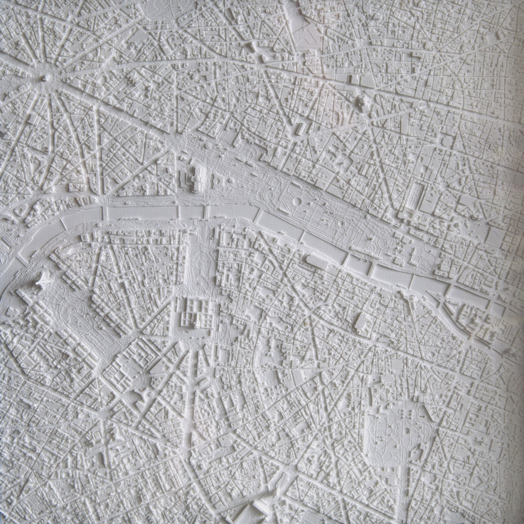 Paris City Relief (1:20,000)