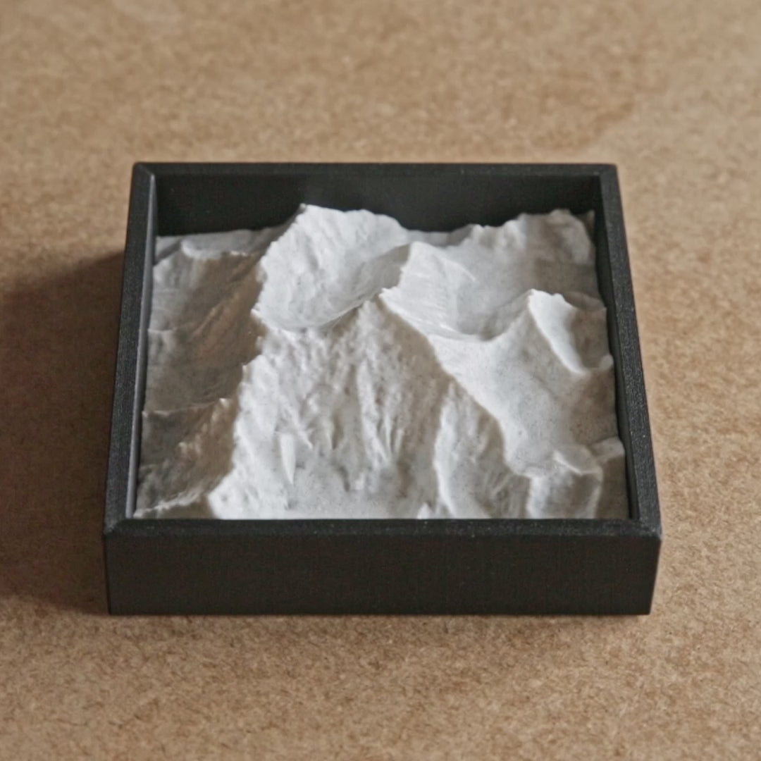 Mt. Kilimanjaro Terrain Relief