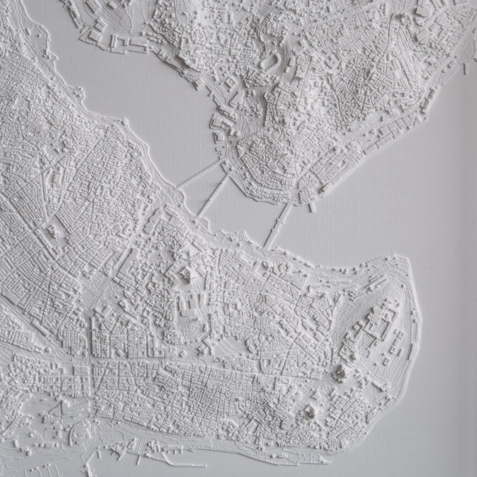 Istanbul City Relief (1:20,000)
