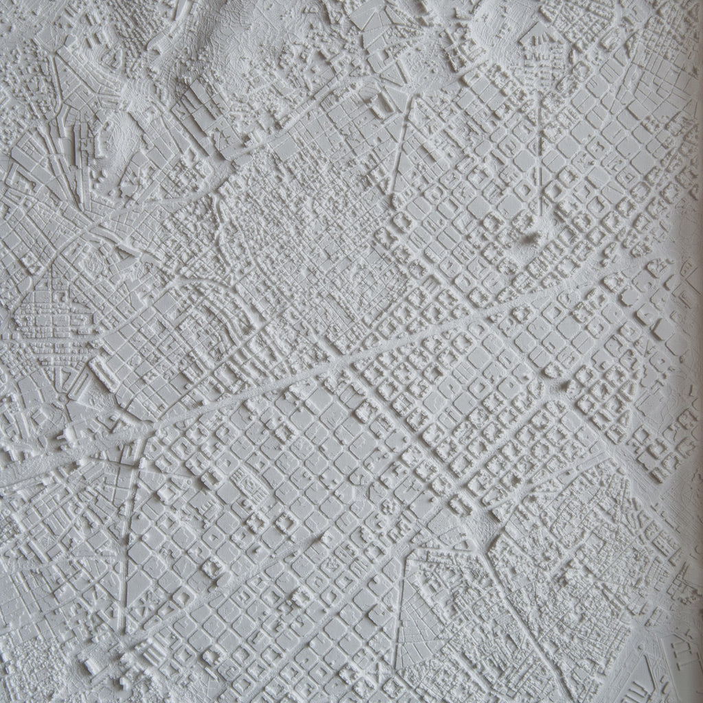 Barcelona City Relief(1:20,000)