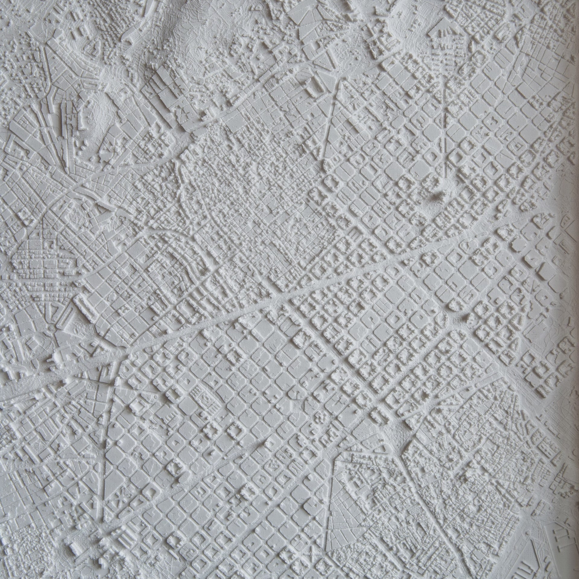 Barcelona City Relief(1:20,000)