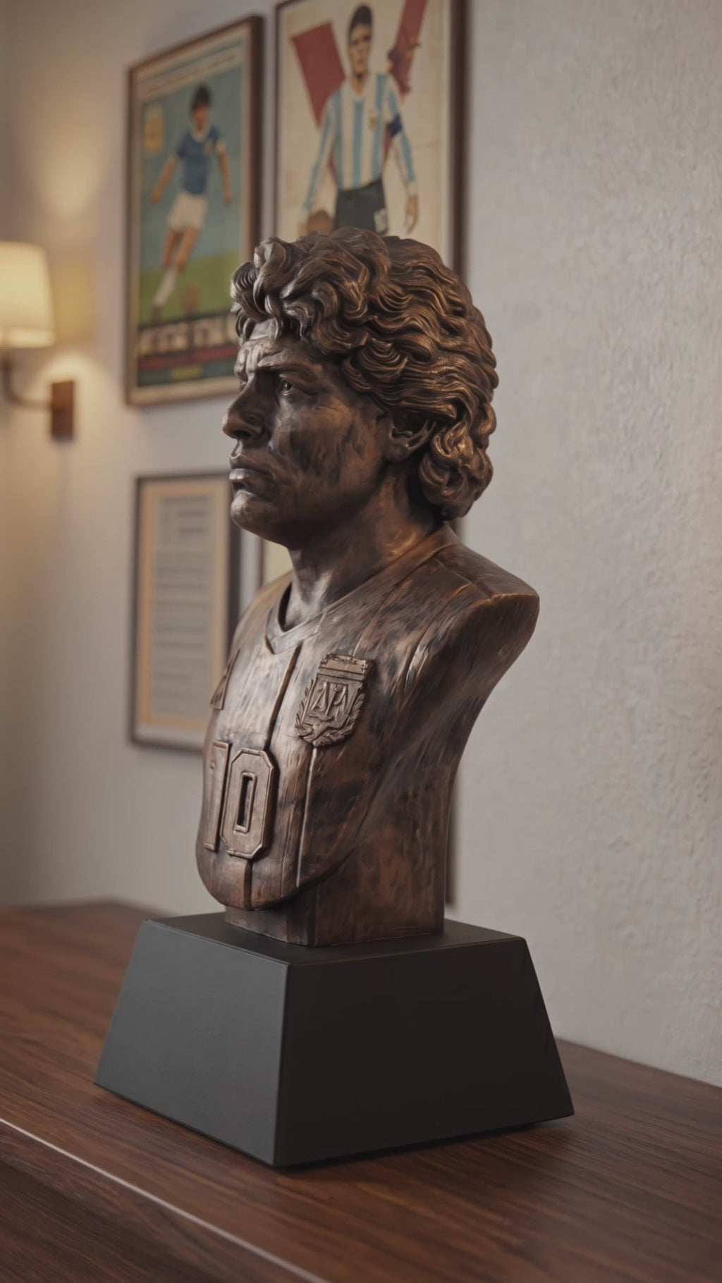 Diego Maradona Bust