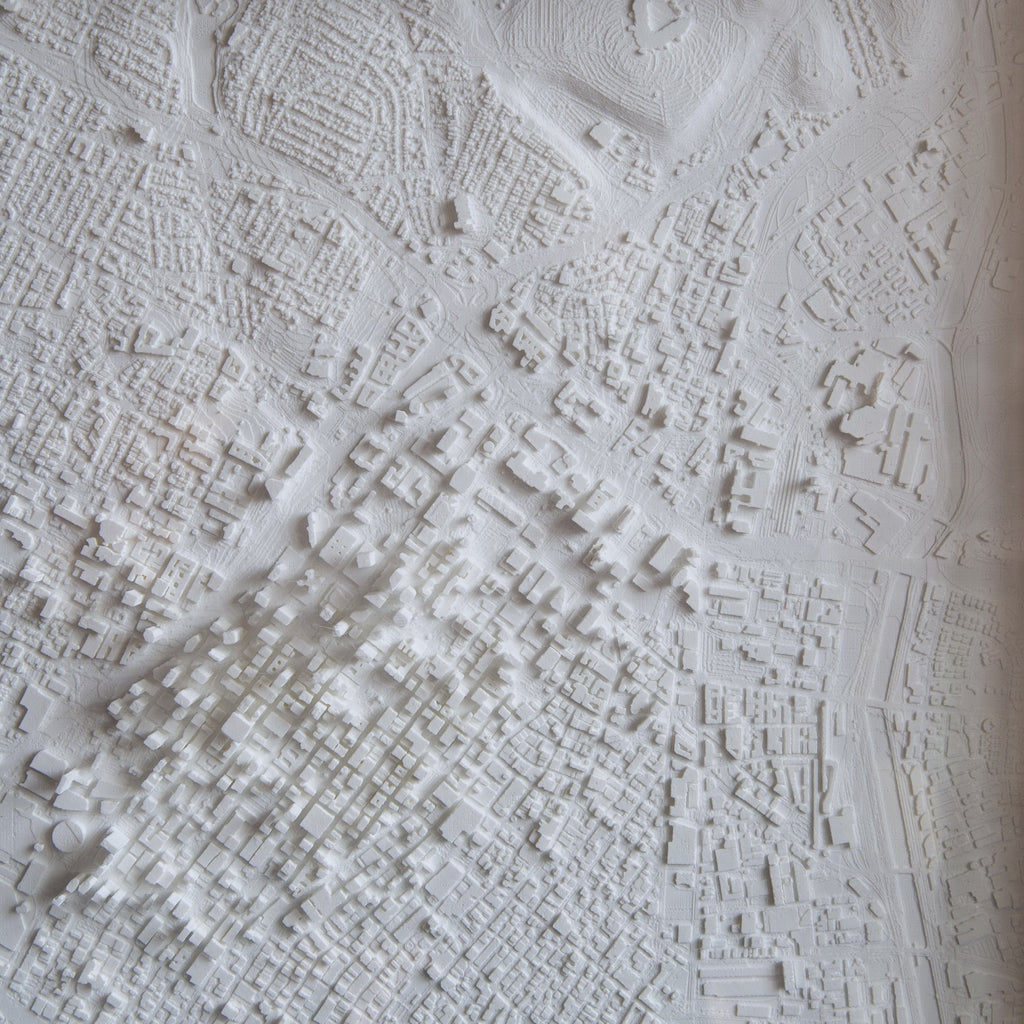 Los Angeles City Relief (1:20,000)